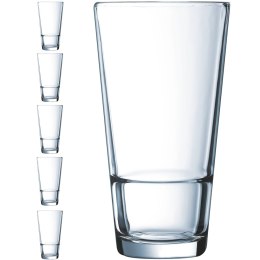 Szklanka wysoka Arcoroc STACK UP 470 ml zestaw 6 szt. - Hendi H5641 Arcoroc