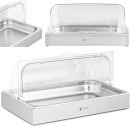 Witryna bufetowa śniadaniowa z pokrywą rolltop GN 1/1 8,5 l Royal Catering
