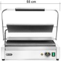 Grill elektryczny kontaktowy XL Pianini 548 x 415 mm 2700 W - Hendi 263624 Hendi