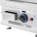 Grill gazowy gładki nastawny na gaz Propan-Butan 0.03 bar 35 x 40 cm 3000 W Royal Catering