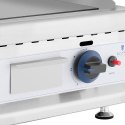 Grill gazowy gładki nastawny na gaz Propan-Butan 0.03 bar 35 x 40 cm 3000 W Royal Catering