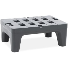 Paleta plastikowa podłogowa do magazynu do 600 kg 75 x 55x 30 cm Royal Catering