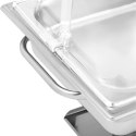 Podgrzewacz do potraw stołowy na pastę z wąską podstawą GN 1/1 8.5 l Royal Catering
