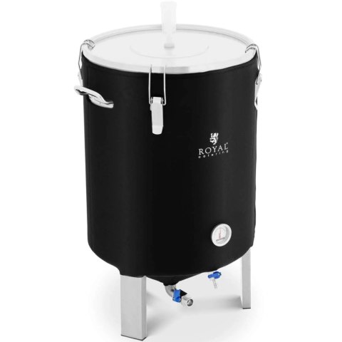 Pojemnik kocioł fermentacyjny fermentator do piwa wina z izolacją 0-40C 70 l Royal Catering