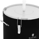 Pojemnik kocioł fermentacyjny fermentator do piwa wina z izolacją 0-40C 70 l Royal Catering