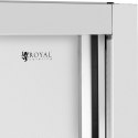 Szafa gastronomiczna magazynowa ze stali nierdzewnej drzwi suwane 120 kg 100 x 50 x 180 cm Royal Catering