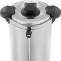 Warnik podgrzewacz do wody z podwójnymi ściankami i ociekaczem 9 L 1500 W srebrny Royal Catering