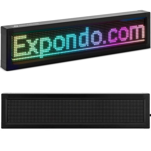 Reklama tablica świetlna 96 x 16 kolorowe diody LED 67 x 19 cm SINGERCON