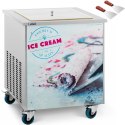 Maszyna do lodów tajskich rolowanych płyta mrożąca 50 x 50 cm 600 W Royal Catering