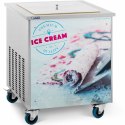 Maszyna do lodów tajskich rolowanych płyta mrożąca 50 x 50 cm 600 W Royal Catering