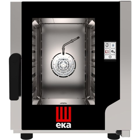 Piec konwekcyjno parowy elektryczny z panelem dotykowym 5 x GN 2/3 3.2 kW Tecnoeka