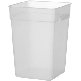 Pojemnik spożywczy do przechowywania żywności z podziałką 20.8 l 290 x 290 x 400 mm - Hendi 870969 Hendi