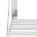 Półka ścienna składana ze stali nierdzewnej do 40 kg 120 x 30 cm Royal Catering