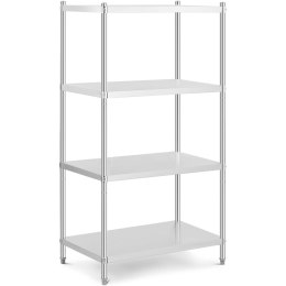 Regał metalowy magazynowy gastronomiczny do 200 kg 100 x 60 x 180 cm Royal Catering