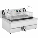 Smażalnik do pączków ryb frytek z ociekaczem 3000 W 16 l 230 V Royal Catering