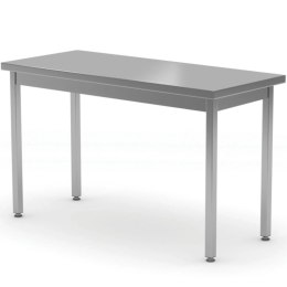 Stół blat roboczy do kuchni centralny stalowy Kitchen Line 800 x 600 x 850 mm - Hendi 816196 Hendi