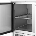 Stół chłodniczy sałatkowy 2-drzwiowy z nadstawą szklaną 7x GN 240 l Royal Catering