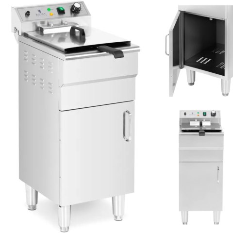 Frytownica elektryczna wolnostojąca z szafką 400 V 5000 W 13 l Royal Catering