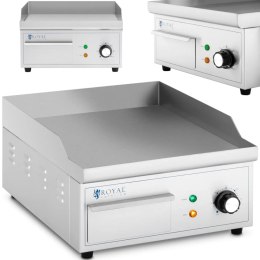 Grill elektryczny płyta grillowa gładka 35 x 38 cm 2000 W Royal Catering