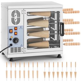 Piec maszyna do kołaczy węgierskich trdelnik kurtosz 300C 3500W 230V Royal Catering