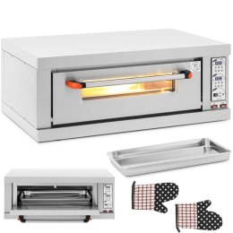 Piec szamotowy do pizzy śr. 40cm 1 komora 300C 3200W 230V Royal Catering