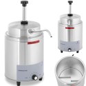 Podgrzewacz do sosów elektryczny z dyspenserem pompką 3.3 l 550 W Royal Catering