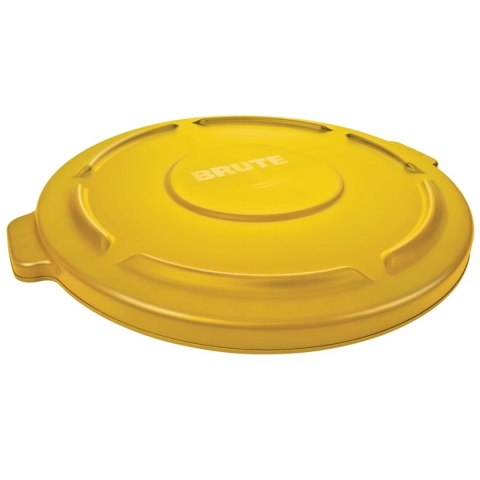 Pokrywa do pojemnika przemysłowego BRUTE Round 121L - żółty Rubbermaid