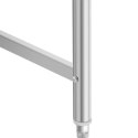 Stół blat roboczy centralny stalowy 100 x 60 cm do 90 kg Royal Catering