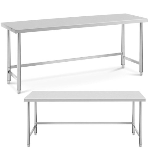 Stół do kuchni stalowy nierdzewny 100 x 70cm Royal Catering