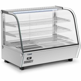 Witryna grzewcza nastawna do prezentacji potraw 3 półki 1500 W 160 L Royal Catering