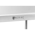 Wózek kelnerski cateringowy do serwowania 3 półki 82 x 50 cm do 60 kg Royal Catering