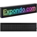 Wyświetlacz ekran reklamowy 96 x 16 kolorowe diody LED 67 x 19 cm SINGERCON