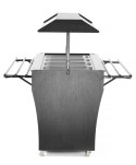 Bufet bar stół chłodniczy sałatkowy z oświetleniem daszkiem 4 pojemniki GN 1/1 2-10C 170 W ARKTIC