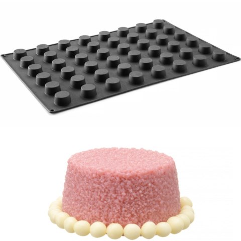 Forma silikonowa do pralin musów wypieków 570 x 375 mm - mini muffiny Hendi