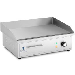 Grill elektryczny płyta grillowa gładka 530 x 350 mm 3000 W Royal Catering