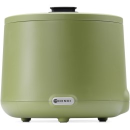Kociołek termos elektryczny do zupy 35-85 C 8 l 500 W - zielony Hendi