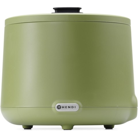 Kociołek termos elektryczny do zupy 35-85 C 8 l 500 W - zielony Hendi