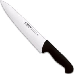 Nóż szefa kuchni kucharski ząbkowany Seria 2900 dł. 250/386 mm Arcos
