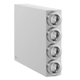 Podajnik dystrybutor do kubków jednorazowych z 4 dozownikami STAL 81 - 89 mm Royal Catering