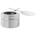 Podgrzewacz bemar bufetowy do potraw na pastę okrągły z pokrywą rolltop 6 l Royal Catering