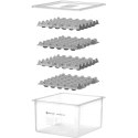 Pojemnik na jajka 8 tacek na 120 jaj OVOBOX 18 l 355 x 325 x 200 mm Hendi