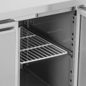Stół chłodniczy gastronomiczny na kółkach 1 komora 2 szuflady 280 l 70x136x85 cm Royal Catering