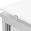 Szafka gastronomiczna wolnostojąca z deską do krojenia STAL 120 x 70 cm Royal Catering