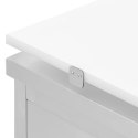 Szafka gastronomiczna wolnostojąca z deską do krojenia STAL 60 x 60 cm Royal Catering