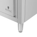 Szafka gastronomiczna wolnostojąca z deską do krojenia STAL 60 x 60 cm Royal Catering