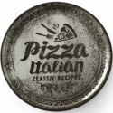 Talerz do pizzy z porcelany Recipe Collection Black śr. 33 cm - zestaw 6 szt. Duralex