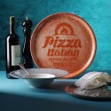 Talerz do pizzy z porcelany Recipe Collection Brick Red śr. 33 cm - zestaw 6 szt. Duralex