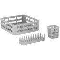 Zmywarka wolnostojąca do szkła naczyń kosz 35 x 35 cm do 30 koszy/h 2600 W Royal Catering