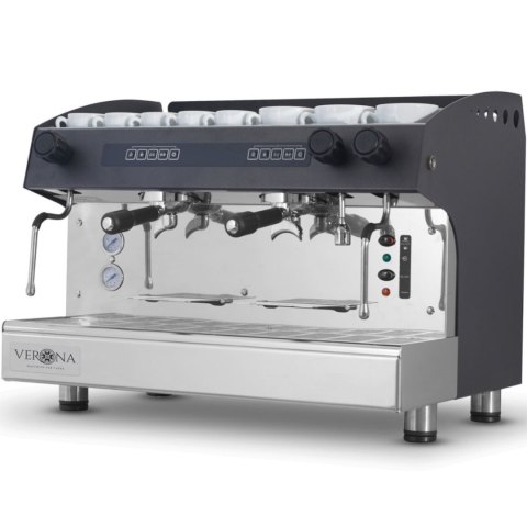 Ekspres do kawy kolbowy automatyczny 2-grupowy JULIA 3700 W Hendi