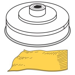 Końcówka do wyrobu makaronu PASTA SFOGLIA ciasto francuskie dł. 155 mm gr. 1-4 mm MPF2.5/4 - Hendi 229392 Hendi